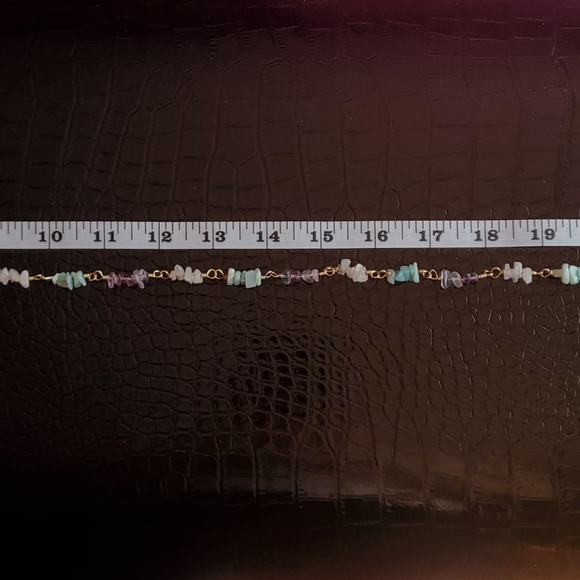 Handmade gemstone necklace - Picture 6 of 8